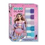 Βερνίκια Νυχιών Σετ Go Go Glam Luna Toys 5τμχ. 20,3x4x14 εκ.