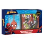Πορτοφόλι Spider - Man με μπρελόκ σετ δώρου 18x12 εκ.