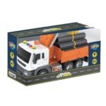 Γερανόφόρο με Ξυλεια Luna Toys Friction 1:16 με ήxο και φως