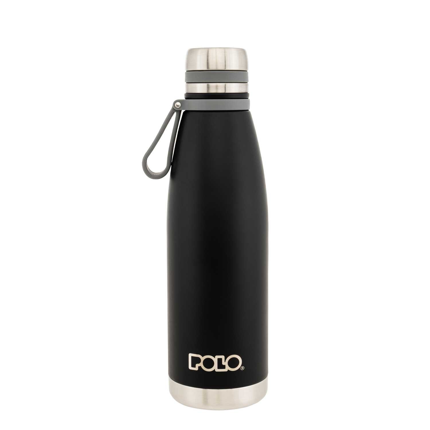 ΘΕΡΜΟΣ INOX 1,1LT - Black / Μαυρο POLO 949019-2000